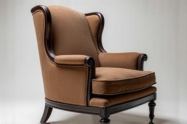 Beaumont Design 'Croix-Rousse' Armchair with detailed upholstery